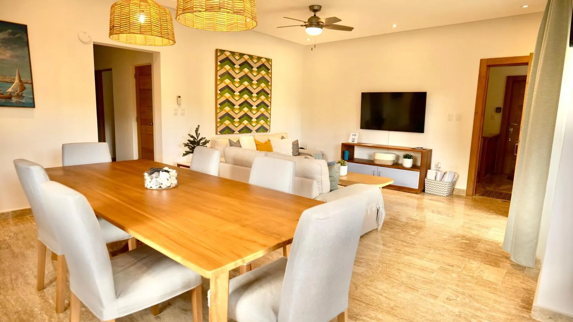 Jardinesdelmontserrat-Lasterrenas-Nearbeach Cozy 2Br-3Bds-6Pax-Wifi لاس تاريناس شقة